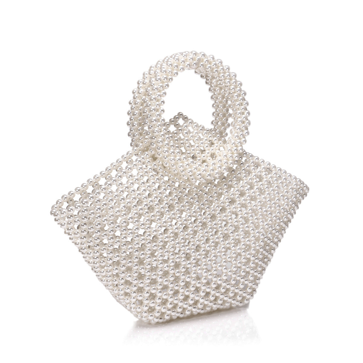Élégance Nacrée - L e sac Orné de perle