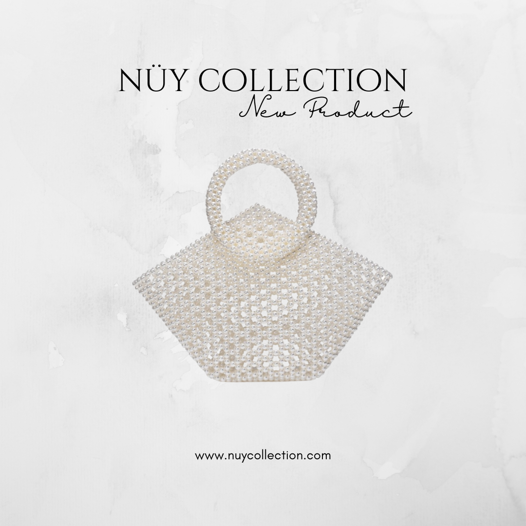 Élégance Nacrée - L e sac Orné de perle