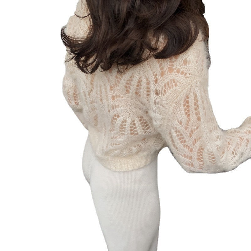 CARDIGAN Perlé Évanescence